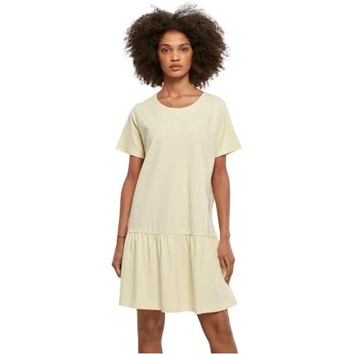 Limited-time offer: Urban Classics Women's Ladies Valance Tee Dress Dress, Soft Yellow, XS from 16.70 £ to 16.70 £ (save 0.00%)