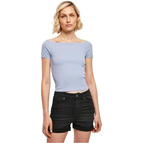 Offre limitee: Urban Classics T- Shirt pour Femme Off Shoulder Rib,Viola,XXL de 11.90 EUR a 6.99 EUR (economie 41%)