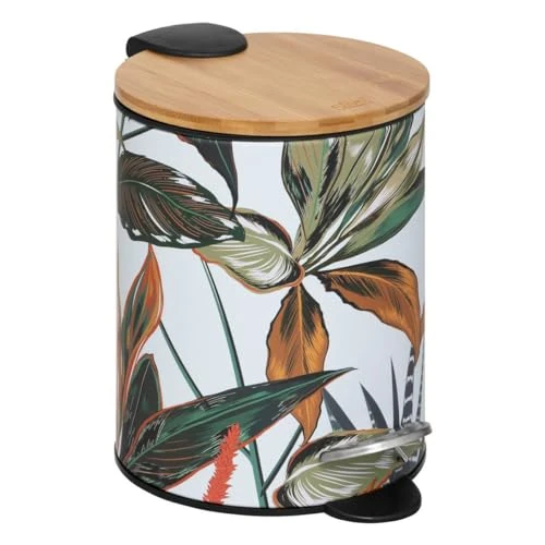 Limited-time offer: Five Palawan Design Metal and Bamboo Soft Close Bin 3 L from $64.87 to $64.87 (save 0.00%)