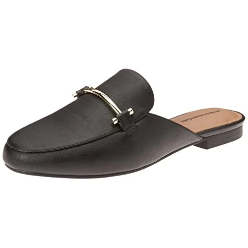 Amazon Essentials Sabot con Fibbia Donna, Nero, 38.5 EU