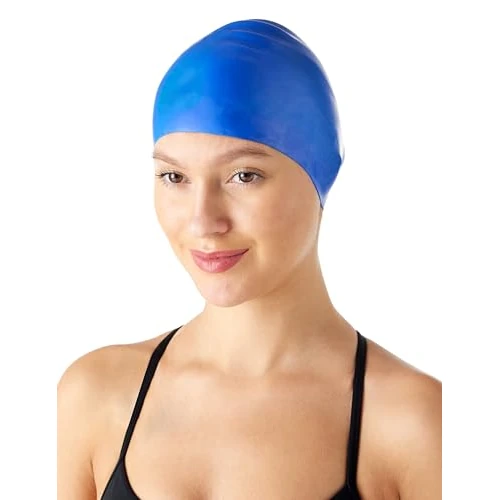 Offre limitée : Amazon Basics Bonnet de bain unisexe en silicone infroissable de 8.00 EUR à 4.88 EUR (remise 39%)