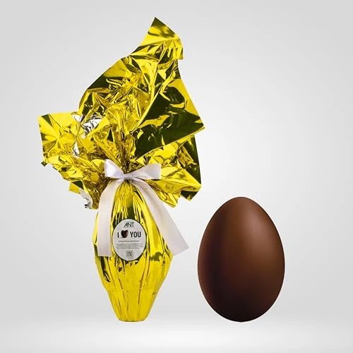 Fondazione ANT Italia Onlus - Uovo di Pasqua Solidale - Cioccolato al Latte (30% Cacao min.) - Colore a Sorpresa - 500 gr