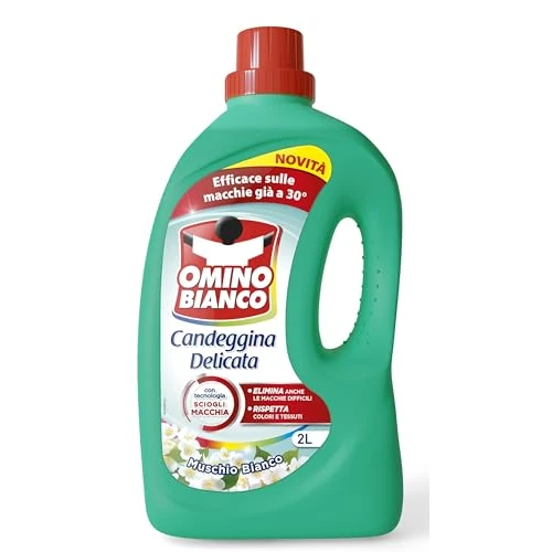 Oferta limitada: Omino Bianco Blanqueador delicado musgo blanco o Breza Marina 2 l, 2000 ml de 2.94 EUR a 2.94 EUR (ahorro 0%)