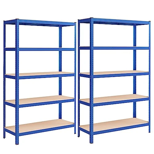Zeitlich begrenztes Angebot: SONGMICS 2er Set Schwerlastregal, jeweils bis 750 kg belastbar von 109.99 € auf 109.99 € (0.00% Rabatt)