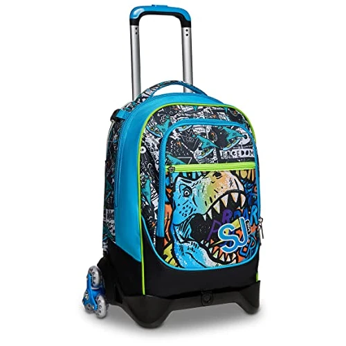 Offerta a tempo: SJ GANG STYLE JAM GANG Trolley Jack 3 ruote, Multicolore, Carrello sganciabile, Triplo uso, Cross-over System, Per bambini e ragazzi, Scuola elementare, Tempo libero - 15% da 119.90 € a 101.87 €
