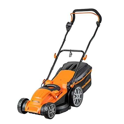Tijdelijke aanbieding: LawnMaster Elektrische grasmaaier, 1800 W, 40 cm, mulchen, 600 m² van 152.17 € naar 152.17 € (0.00% korting)