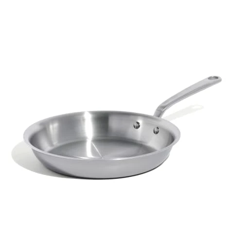 Zeitlich begrenztes Angebot: Made In Cookware – 25,4 cm Edelstahl-Bratpfanne – 5-lagige Edelstahlbeschichtung – Professionelles Kochgeschirr – Hergestellt in Italien – Induktionskompatibel von 139.00 € auf 139.00 € (0.00% Rabatt)