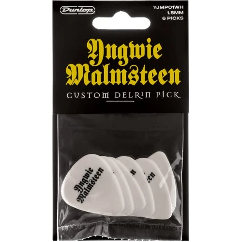 Offerta a tempo: DUNLOP - YJMP01WH MALMSTEEN CUSTOM DELRIN PICK 1.5 MM 6PC - 0.00% da 16.99 € a 16.99 €