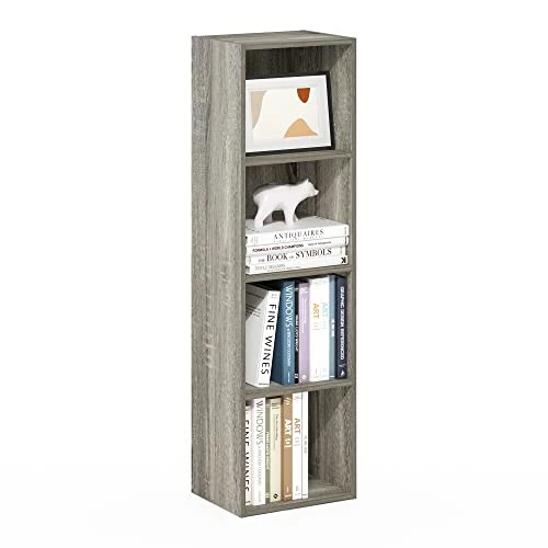 Offerta a tempo: Furinno Pasir Libreria a 4 ripiani aperti, rovere francese - 0.00% da 43.99 € a 43.99 €
