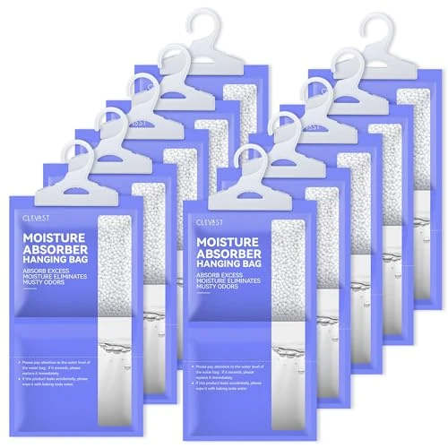 Offerta a tempo: CLEVAST Sacchetti Deumidificatori Antimuffa 230g per Armadio - 5% da 25.99 € a 24.67 €