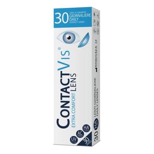 Offerta a tempo: ContactVis Extra Comfort Lens 30 lenti a contatto giornaliere, -3,50 - 42% da 21.00 € a 12.10 €