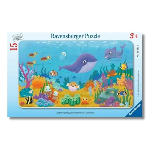 Ravensburger Puzle Infantil con Marco de 15 Piezas para niños a Partir de 3 años