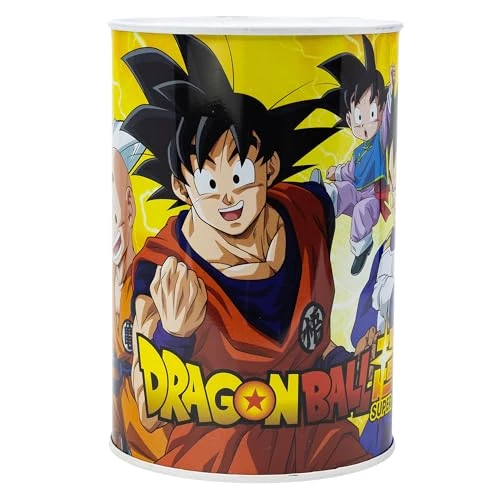 Offerta a tempo: STOR Salvadanaio Metallico Dragon Ball - Salvadanaio Bambini Ufficiale in Acciaio - Resistente Scatola Risparmio Regalo Collezione - 52% da 8.33 € a 3.99 €