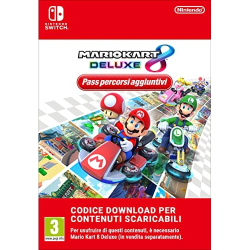Mario Kart 8 Deluxe Pass percorsi aggiuntivi [Pre-Load] | Nintendo Switch - Codice download