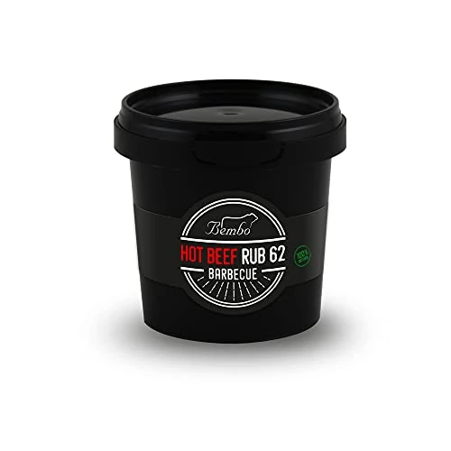 BEMBO BARBECUE - Hot Beef - Rub BBQ - Mélanges D'épices Pour Barbecue - Bembo Spices & Rub - Made in Italy - 80g