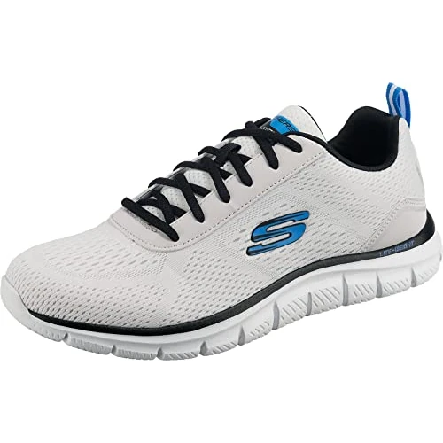 Skechers Track Ripkent, Zapatillas Hombre, Blanco, 42.5 EU