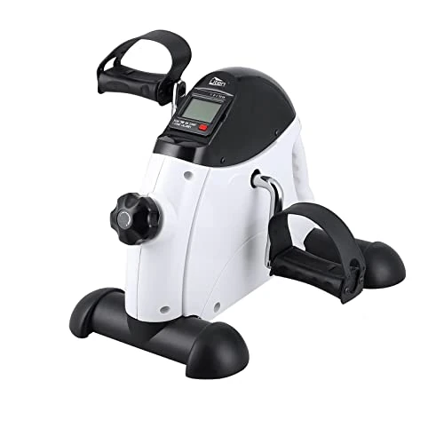 Oferta limitowana: Uten mini rower treningowy, trener ramion i nóg, dla seniorów, elektryczny minirower, trening wytrzymałościowy z regulowanym oporem wyświetlacza LCD, antypoślizgowa mata do rehabilitacji, do domu, z 205.09 zł na 205.09 zł (oszczędź 0.00