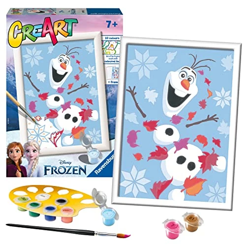 Oferta limitada: Ravensburger - CreArt Serie E, Frozen: Olaf Alegre, Pintura por Numeros, Kit de Pintura para Niños, Juego Educativo para Niños de 7+ Años, 18x13 cm de 13.95 EUR a 13.95 EUR (ahorro 0%)
