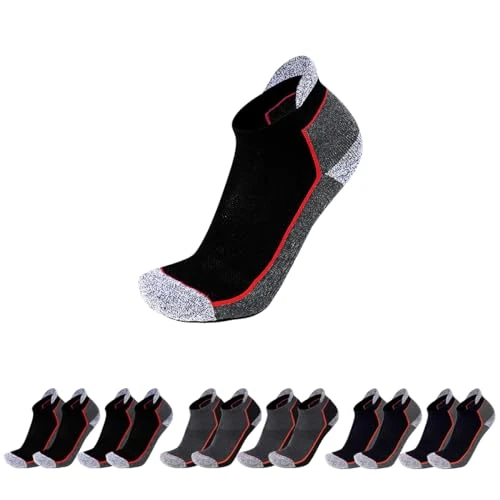 Tijdelijke aanbieding: ISI WORK CAPOLAVORO Werkkousen voor dames en heren, lang en beschermend, versterkt en ademend, duurzaam, voor veiligheidsschoenen, 6 paar, JOB 02, 43-46 EU van 24.38 € naar 24.38 € (0.00% korting)