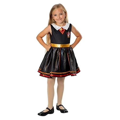 Oferta limitada: Rubies Disfraz Vestido Hogwarts Gryffindor para niñas y niños, Vestido impreso, Oficial Harry Potter para Halloween, Carnaval, Navidad y cumpleaños de 24.99 EUR a 24.99 EUR (ahorro 0%)