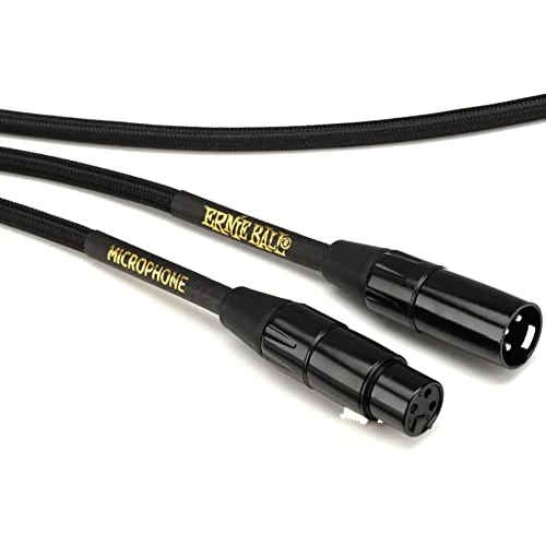 Tijdelijke aanbieding: Ernie Ball 20' Braided Male Female XLR Microphone Cable Black van 38.18 € naar 38.18 € (0.00% korting)
