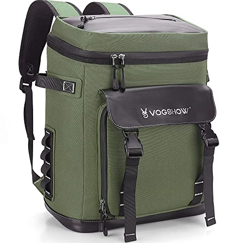 Offerta a tempo: Vogshow Borsa Termica Grande Borsa Frigo Zaino Termico 30 Litri Multiuso Zaino Frigo Termico Impermeabile per Campeggio, Famiglia all'aperto, BBQ, Shopping, Viaggi, Pesca e Spiaggia - 23% da 69.99 € a 54.11 €