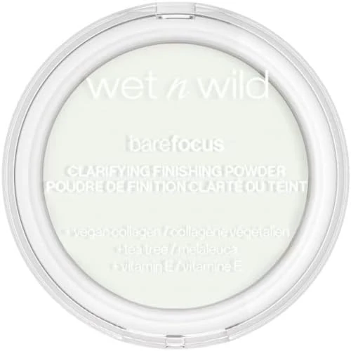 Limited offer: Wet n wild, Bare Focus, Makeup Clarifying and Finishing Powder, Translucent and Matte for a Flawless Makeup Base, Long-Lasting, with Hyaluronic Acid and Vitamin E, for All Skin Tones from 18.42 EUR to 18.42 EUR (save 0%)