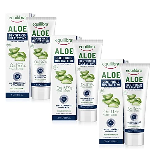 Begrenztes Angebot: EQUILIBRA - dentifricio sbiancante gel all'aloe vera 75 ml von 4.59 EUR auf 4.59 EUR (Rabatt 0%)
