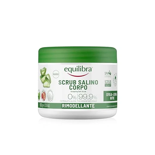 EQUILIBRA Modelujący peeling solny do ciała, 600g