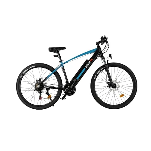 Nilox, E-Bike X6 SE, mountainbike met pedaalondersteuning, 90 km looptijd, Tektro-schijfremmen, 21 versnellingen Shimano-schakeling, wielen 7,5 x 2,10 inch, afneembare accu 36 V, 13 Ah, motor 250 W