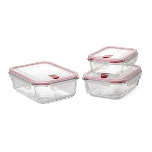 Offerta a tempo: TATAY Contenitori Vetro per Alimenti Cook & Eat Adatto al Microonde - 36% da 40.69 € a 25.89 €