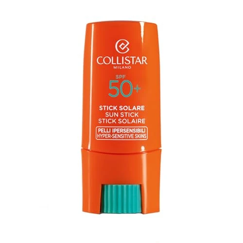 Limitiertes Angebot: Collistar Sonnenschutz-Stick LSF 50+, Für hypersensible Haut, Praktische, Transparente Textur, Hinterlässt Keine Rückstände, Wasserfest, Ideal für Gesicht & Empfindliche Zonen, 9 ml von 27.00 EUR auf 18.72 EUR (Spare 31%)