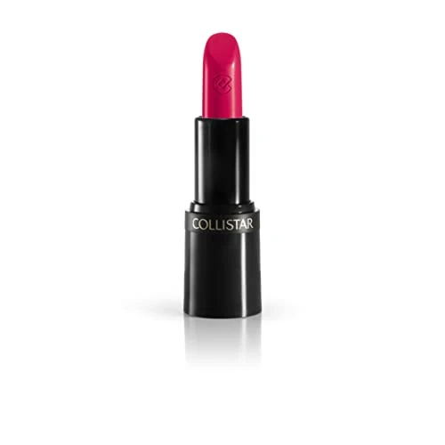 Collistar Puro Lipstick, Lippenstift Reine und Haftende Farbe für Hydratisierte und Regenerierte Lippen, Cremige und Angenehme Textur, Satin-Finish, N. 105 Sweet Strawberry, 3,5 ml