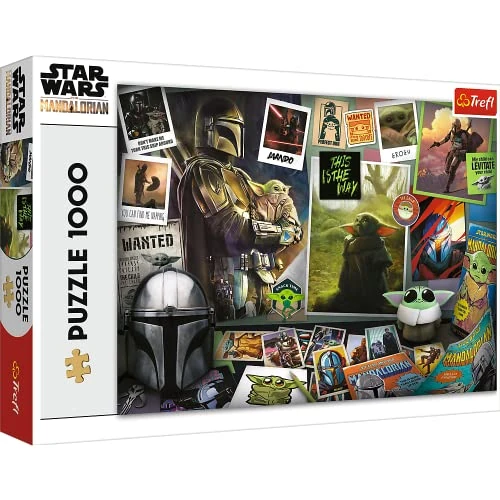 Oferta limitada: Trefl - Star Wars Mandalorian, Colección Grog - Rompecabezas de 1000 Piezas - Rompecabezas de Collage con Personajes de Cuento, Entretenimiento Creativo, Diversión, para Niños Mayores de 12 Años de 12.99 EUR a 12.99 EUR (ahorro 0%)