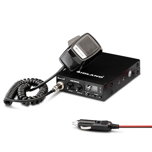 Oferta limitowana: Midland Kompaktowe urządzenie mobilne CB, Alan 100 Plus B, wersja 2021, C442.12, 40-kanałowy AM/FM z automatyczną redukcją szumów i kanałem alarmowym 9 i 19, kolor: czarny z 318.00 zł na 318.00 zł (oszczędź 0.00%)