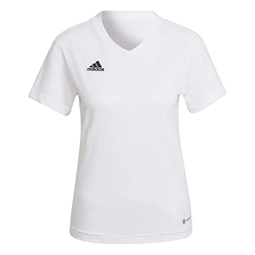 Limited offer: adidas Womens T-Shirt (Short Sleeve) Entrada 22 T-Shirt, Black, HC0438, Size 2XLT from 23.00 EUR to 14.99 EUR (save 35%)