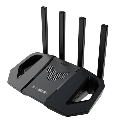 Offerta a tempo: ASUS TUF Gaming BE3600, Router Dual Band WiFi 7 802.11be, Ethernet 2.5Gbps, Modalità Mobile Game, Supporta Mesh WiFi, Gear Accelerator, Adaptive QoS, Port Forwarding, Mobile Tethering - 14% da 139.90 € a 120.62 €