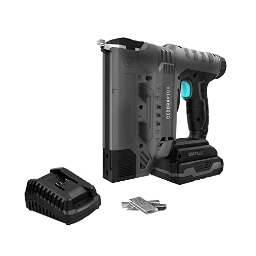Oferta limitada: Cecotec Grapadora de Batería CecoRaptor Perfect Staples&Nails 2020 Advance. 20 V y 2000 mAh, Velocidad 30 Disparos por minuto de 87.70 € a 87.70 € (ahorro 0.00%)
