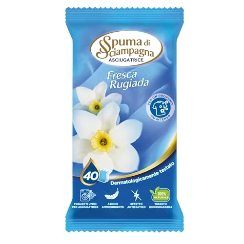 Spuma Di Sciampagna Liście Suszarka Świeża Rosa 40 Liście