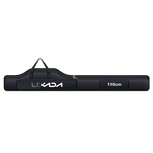 Oferta limitada: Lixada Bolsa de Pesca portátil Plegable para caña de Pescar, Bolsa de Transporte de Pesca al Aire Libre, Bolsa de Transporte de 100 cm/130 cm/150 cm (Negro, 190 cm), Black, 190 cm, Moderno de 37.60 € a 37.60 € (ahorro 0.00%)