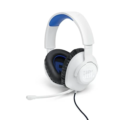 Begrenztes Angebot: JBL Quantum 100P Over-Ear-Gaming-Headset – Wired 3,5 mm Klinke – Mit abnehmbarem Boom-Mikrofon – Kompatibel mit vielen Plattformen – Weiß-Blau von 39.99 EUR auf 31.99 EUR (Rabatt 20%)