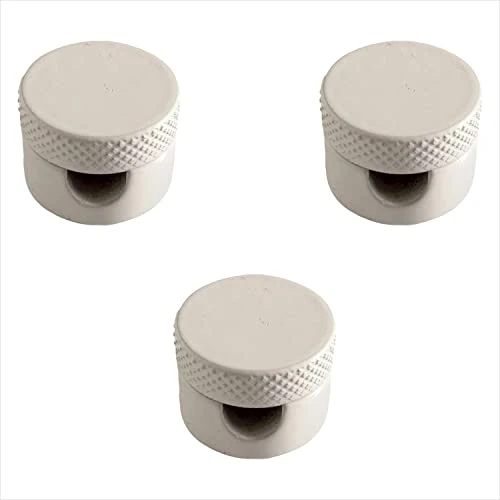 Offerta a tempo: Amarcords - 3 Decentratori pressacavo in alluminio con regolazione cavo a vista per lampade e sospensioni - Bianchi - 41% da 25.50 € a 15.00 €