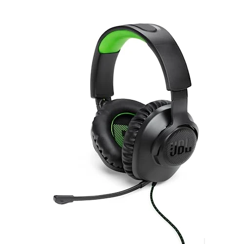 Begrenztes Angebot: JBL Quantum 100X Over-Ear-Gaming-Headset – Wired 3,5 mm Klinke – Mit abnehmbarem Boom-Mikrofon – Kompatibel mit vielen Plattformen – Schwarz-Grün von 40.22 EUR auf 34.99 EUR (Rabatt 13%)