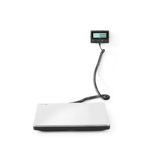 Offre limitée : HENDI Balance de cuisine numérique, écran digital LCD, haute précision, max. 200 kg, 2 piles AAA de 1,5 V incluses, 298x248x(h)37 mm, acier inoxydable de 68.34 € à 68.34 € (0.00% de remise)