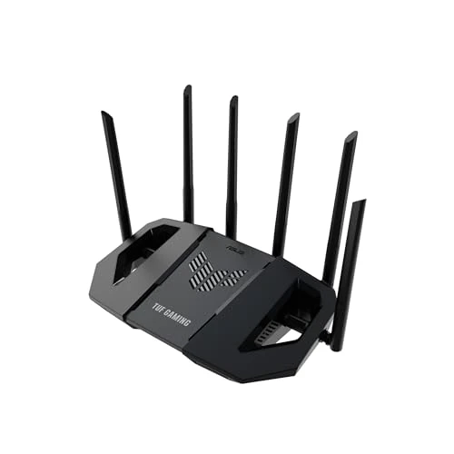Offerta a tempo: ASUS TUF Gaming BE6500 Dual Band WiFi 7 Router, WiFi 7 802.11be, 2.5Gbps port, Mobile Game Mode, Mesh WiFisupport, Gear Accelerator, Adaptive QoS, Port Forwarding, Mobile Tethering - 32% da 275.00 € a 188.35 €