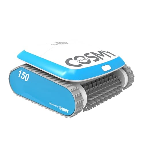 BWT Robot per piscine Cosmy 150 | leggero e compatto | fino a 10 m di lunghezza | Pulizia affidabile di pavimento, pareti e linea d'acqua | Adatto a piscine di ogni forma