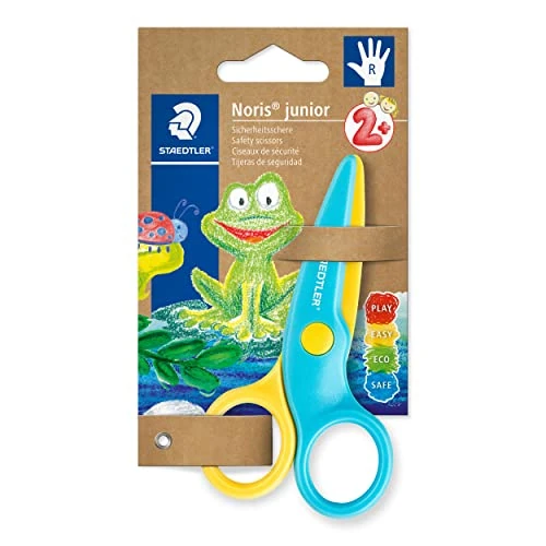 Limited-time offer: STAEDTLER 965 40 BK Noris Junior Safety Scissors - Right-Handed for Age 3+, 10 cm (Pack of 1) from 3.64 GBP to 3.64 GBP (save 0%)