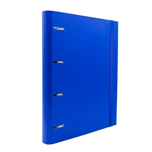 Limited offer: 4 ring binder with 5 coloured dividers and refills of 100 sheets of 90 g A4 with 4 x 4 mm grid, binder with 4 rings of 30 mm, rolled system (blue) from 16.20 EUR to 16.20 EUR (save 0%)