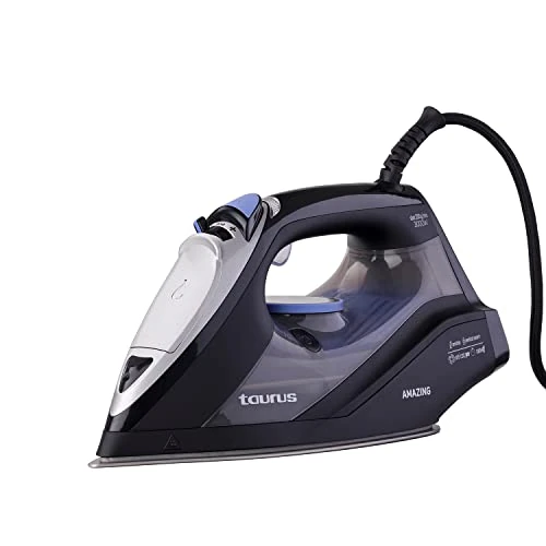 Taurus Żelazko | Amazing STI3000 | wydajne żelazko parowe 3000 W | uderzenie pary 200 g/min | tryb ECO | precyzyjna końcówka | regulator pary i temperatury | ślizgowa, anodowana podeszwa żelazka