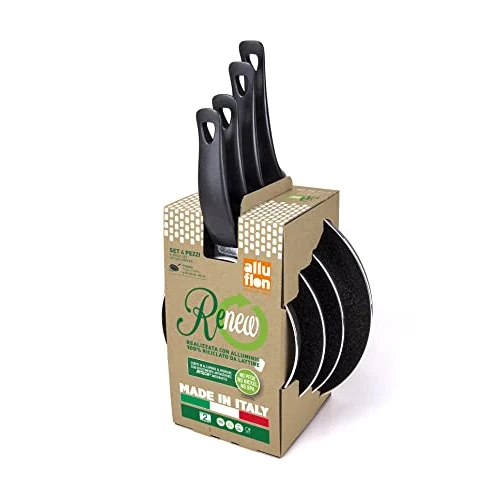 Oferta ograniczona: ALLUFLON Renew zestaw patelni 18+22+24+28 cm 0011414270 z 210.52 EUR na 210.52 EUR (znizka 0%)